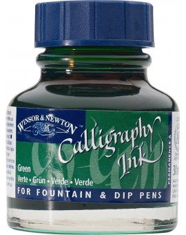 W&N Calligraphy ink 30ml - Green