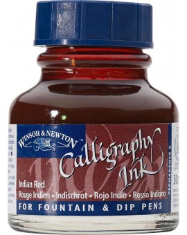 W&N Calligraphy ink 30ml - Indian Red