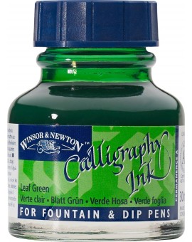 W&N Calligraphy ink 30ml - Leaf Green