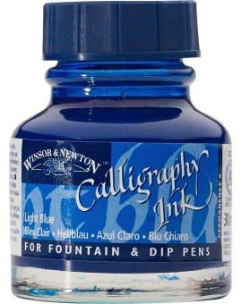 W&N Calligraphy ink 30ml - Light Blue