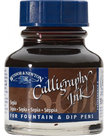 W&N Calligraphy ink 30ml - Sepia