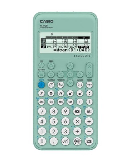 CASIO FX-92B rekenmachine secundair