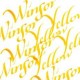 W&N Calligraphy ink Winsor Yellow