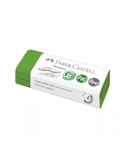 Faber-Castell Erasure groene gum, dust-free