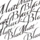 W&N Calligraphy ink Matt Black