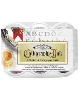 W&N Calligraphy ink assortiment 6x30ml