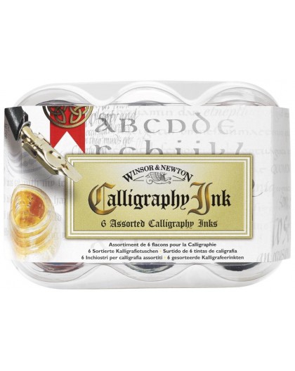 W&N Calligraphy ink assortiment 6x30ml