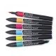 Winsor & Newton Promarker set 6 heldere mengkleuren