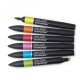 Winsor & Newton Promarker set 6 heldere tinten