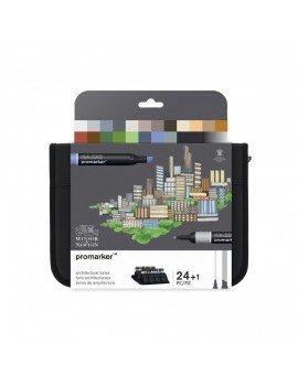 Winsor & Newton Promarker Set 24 Architecture