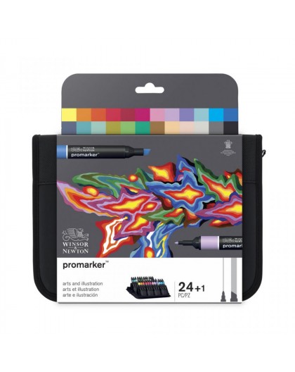 Winsor & Newton Promarker Set 24 Arts & Illustration