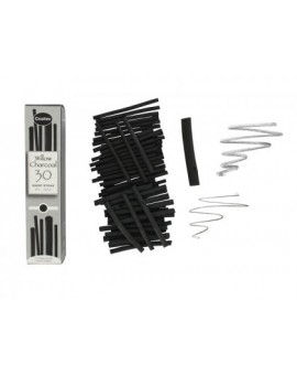 Coates houtskool 30 Assorted Short Sticks