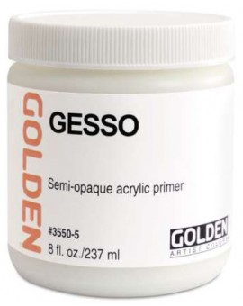 Golden Bright White Gesso - 237ml