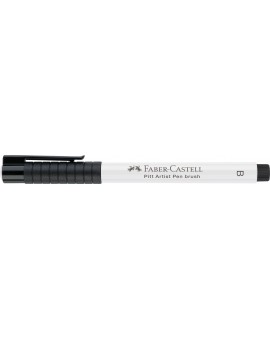 tekenstift Faber-Castell Pitt Artist Brushpen - wit