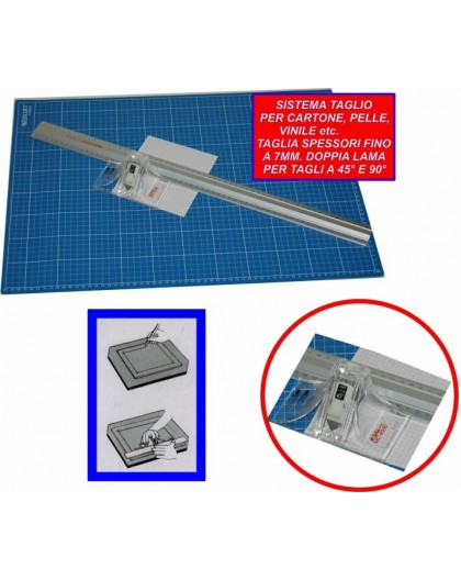 Fara passe-partout snijsysteem - metalen liniaal en cutter