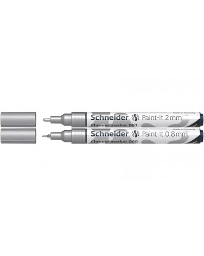 Schneider Chrome Marker Paint-it 060 - Chroom set 0.8 / 2 mm