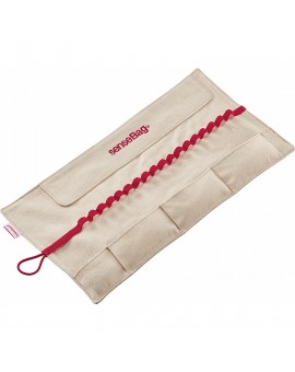 SenseBag - Roletui in canvas - creme