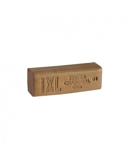 Derwent XL Tinted Charcoal Block 01 Ochre