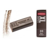 Derwent XL Graphite Block 03 Raw Umber