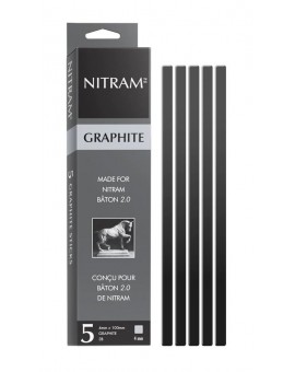 Nitram Fine Art Bâton Graphite (4mm)