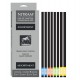 Nitram assortiment 8 houtskoolstaafjes