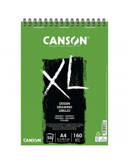 Canson XL Dessin - schetsblok 160gr/m²