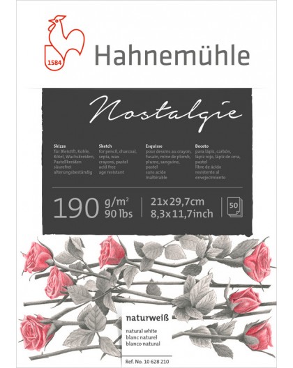 Hahnemühle Nostalgie tekenblok 190gr/m²
