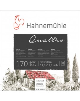 Hahnemühle Quattro vierkant tekenblok 170 gr/m²