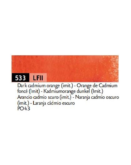 kleurpotlood Luminance 533 - dark cadmium orange (imit)