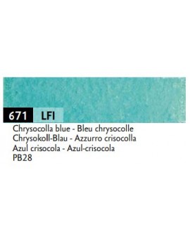 kleurpotlood Luminance 671 - chrysocolla blue
