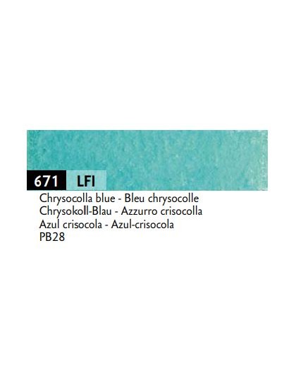 kleurpotlood Luminance 671 - chrysocolla blue