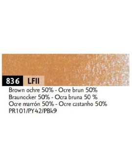 kleurpotlood Luminance 836 - brown ochre 50%
