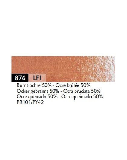 kleurpotlood Luminance 876 - burnt ochre 50%