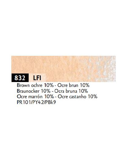 kleurpotlood Luminance 832 - brown ochre 10%