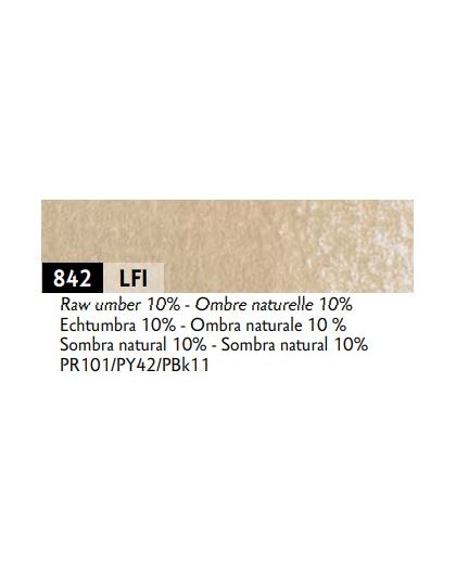 kleurpotlood Luminance 842 - raw umber 10%