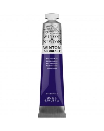 W&N Winton Oil Colour - Dioxazine Blue tube 200ml
