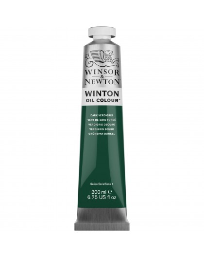 W&N Winton Oil Colour - Dark Verdigris tube 200ml