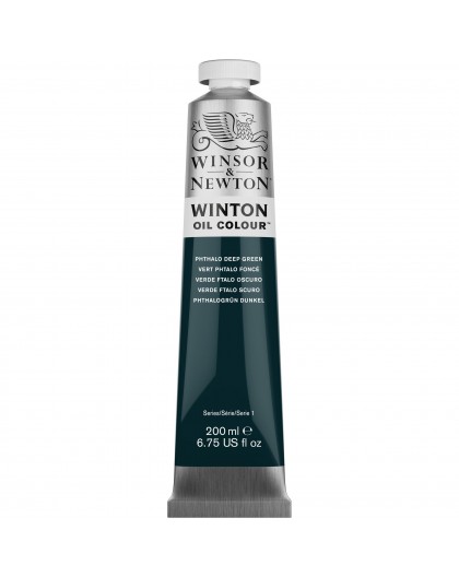 W&N Winton Oil Colour - Phtalo Deep Green tube 200ml