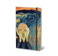 Stiff Basic Art Notebook Munch 13x21cm