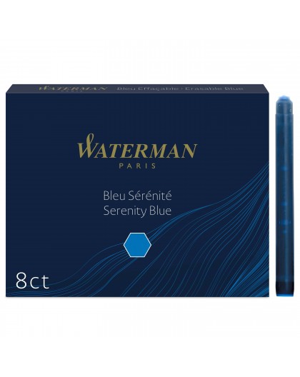 Serenity Blue - inktpatronen Waterman