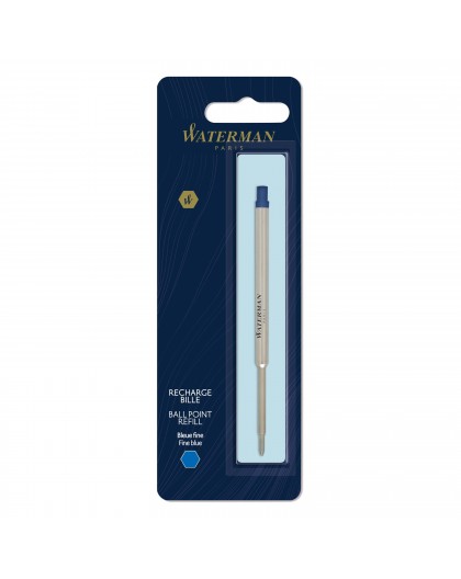 Waterman balpenvulling F blauw