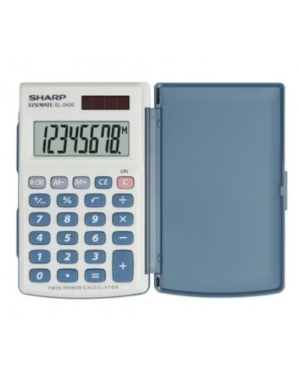 SHARP EL243S zakrekenmachine
