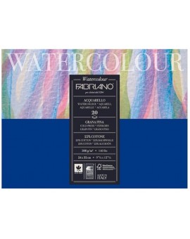 Fabriano Watercolour Studio aquarelblok 300 g/m² - 4 zijdig gelijmd