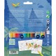 Faber Castell - kleurpotloden grip Dino set 18+6