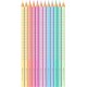 Faber Castell - Sparkle pastel 12 kleurpotloden in blik