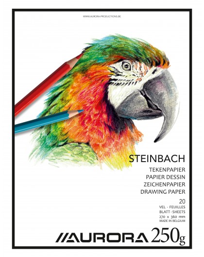 tekenblok Aurora Steinbach 250gr - A4 (BL17)