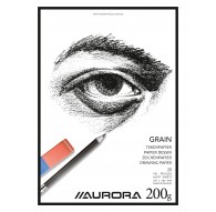 tekenblok Aurora Grain 200gr - A4 (BL11)