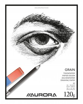 tekenblok Aurora Grain 120gr - A4 (BL5)