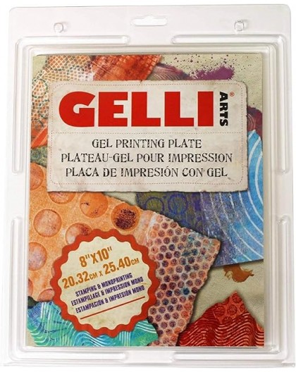 Gelli Arts - Gel Printing Plate 8" x 10" (20.32cm x 25,40cm)
