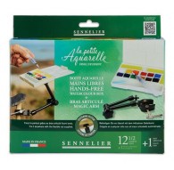 Sennelier la Petite Aquarelle hands-free - 12 halve napjes